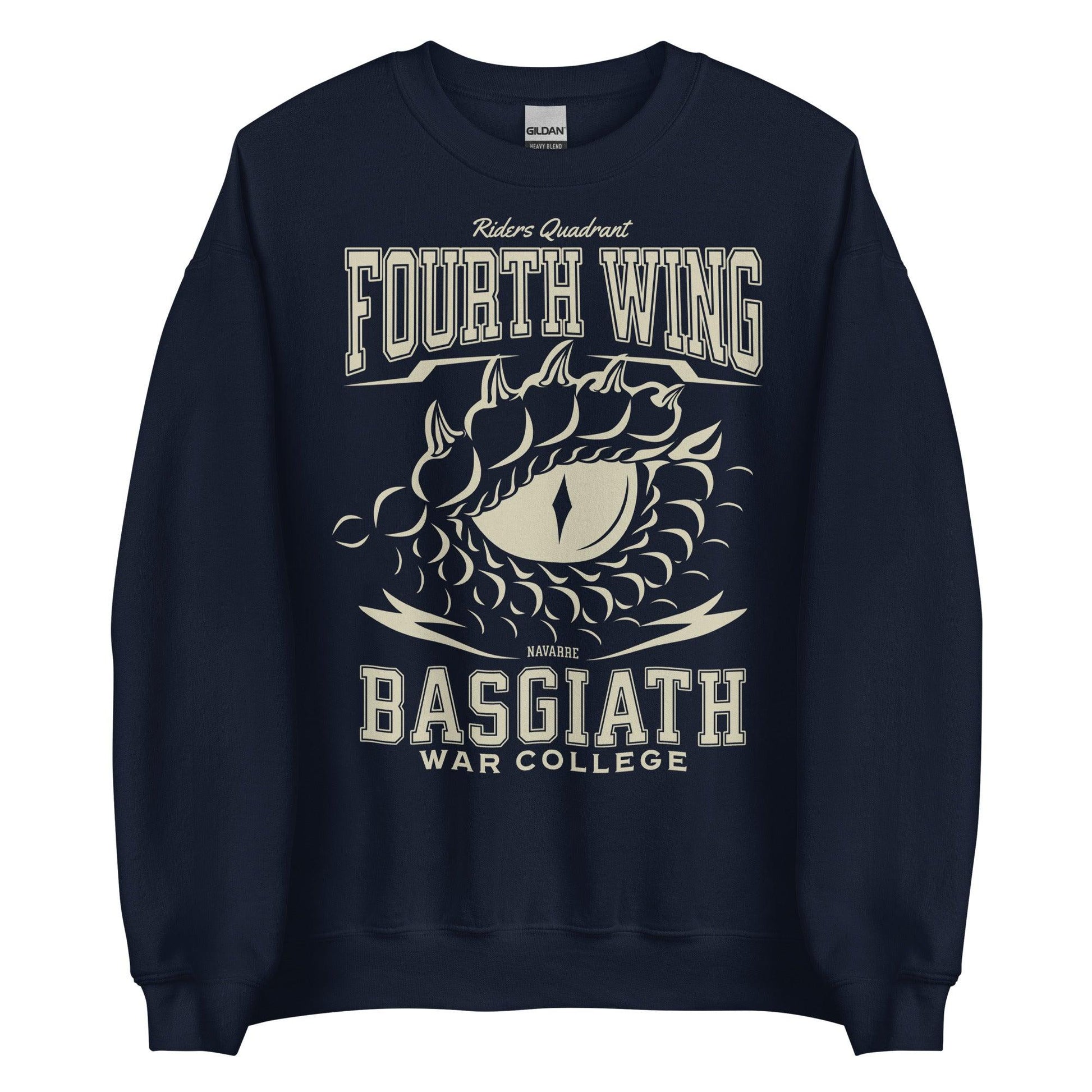 Riders Quadrant Sweatshirt - The Bean Workshop - Fourth Wing, Rebecca Yarros, Riders Quadrant, sweater, sweatshirt, The Empyrean