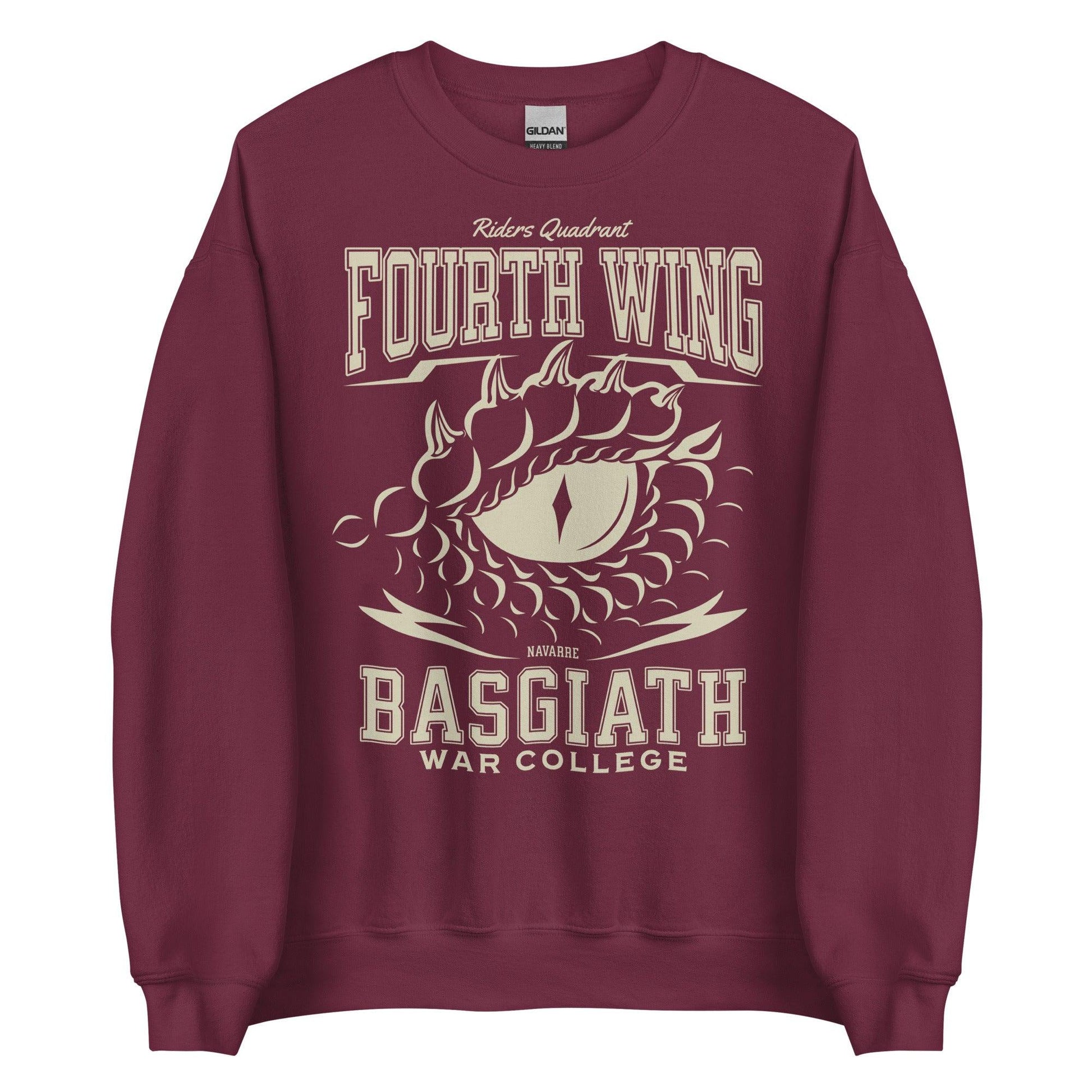 Riders Quadrant Sweatshirt - The Bean Workshop - Fourth Wing, Rebecca Yarros, Riders Quadrant, sweater, sweatshirt, The Empyrean