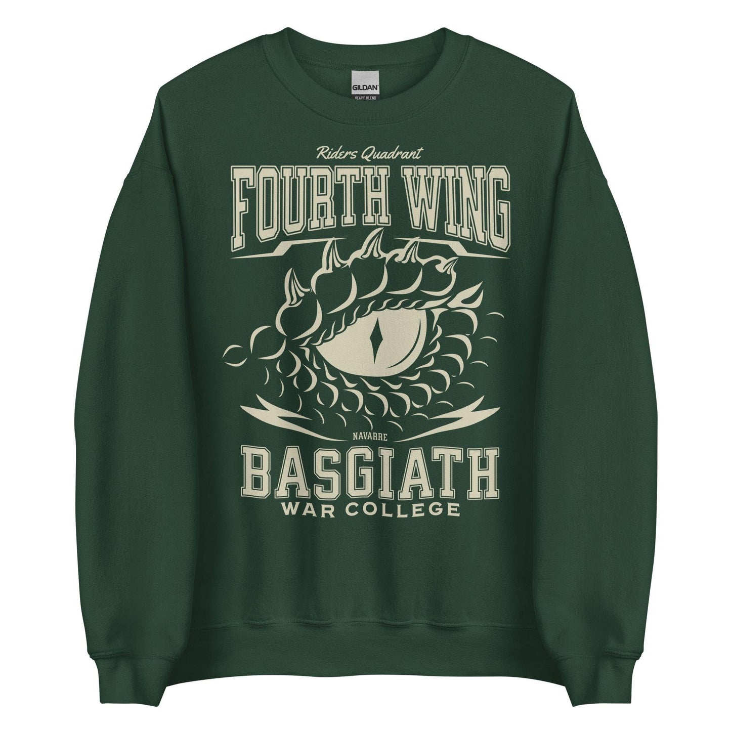 Riders Quadrant Sweatshirt - The Bean Workshop - Fourth Wing, Rebecca Yarros, Riders Quadrant, sweater, sweatshirt, The Empyrean