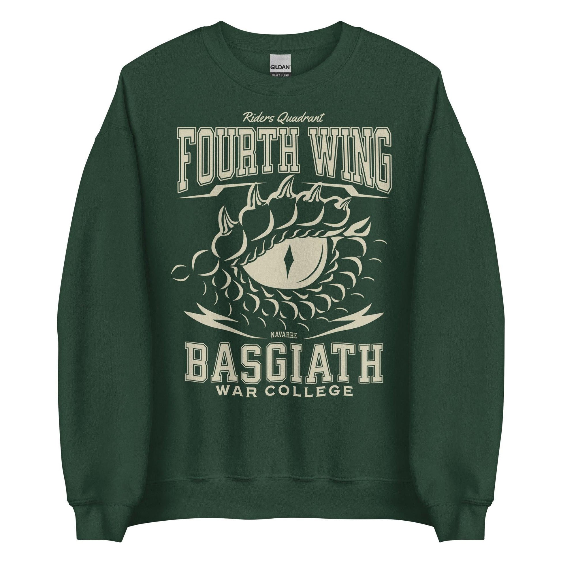 Riders Quadrant Sweatshirt - The Bean Workshop - Fourth Wing, Rebecca Yarros, Riders Quadrant, sweater, sweatshirt, The Empyrean
