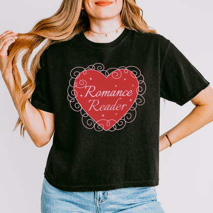 Romance Reader Heavyweight Boxy Tee