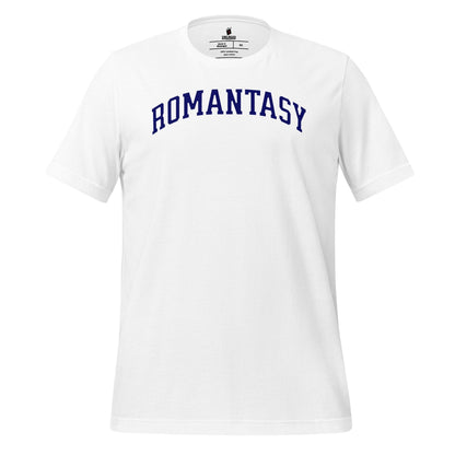 Romantasy T-Shirt - The Bean Workshop - book lover, bookish, collegiate, minimalistic, read everyday, t-shirt