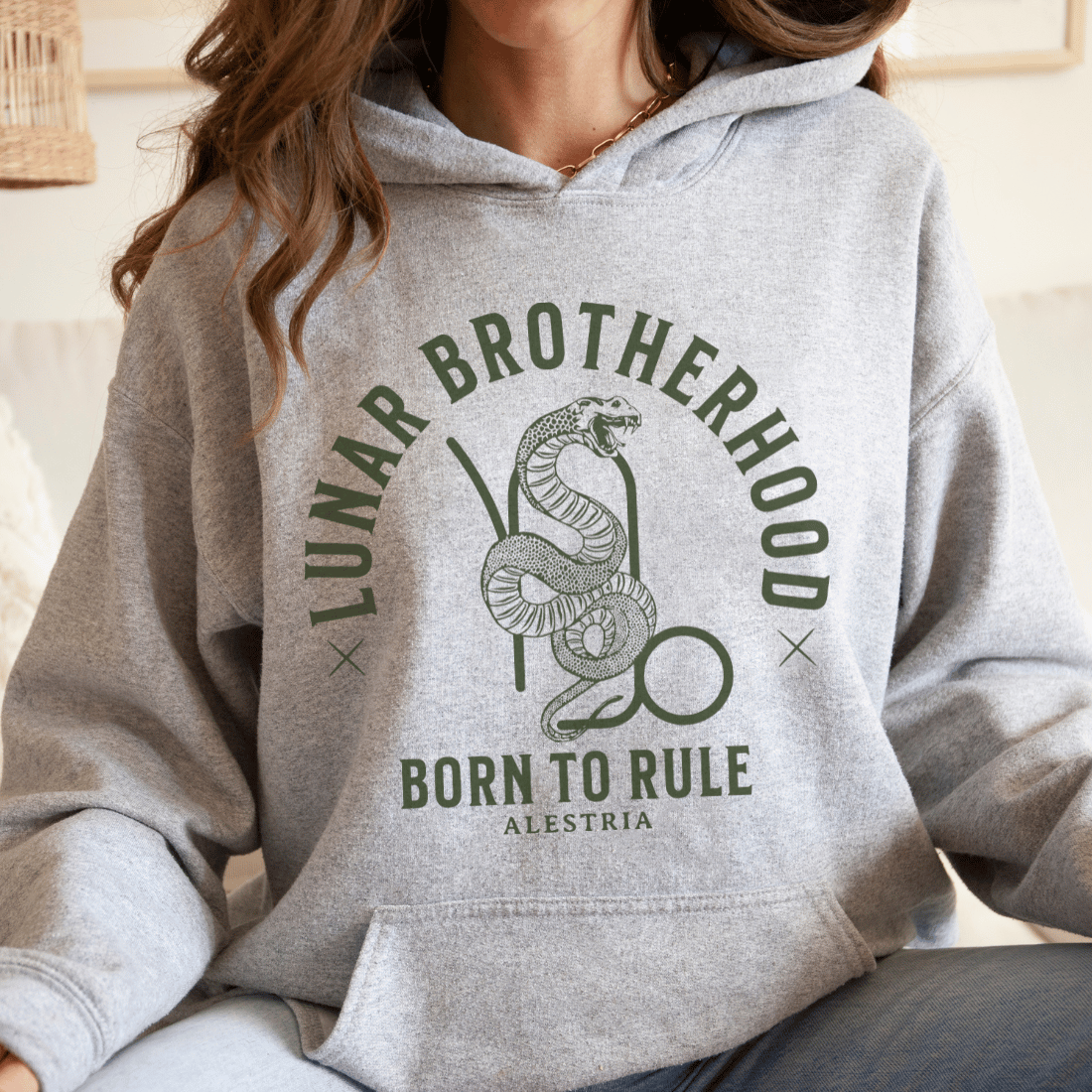 Ryder Draconis Lunar Brotherhood Hoodie - The Bean Workshop - hoodie, twin sisters, zodiac academy