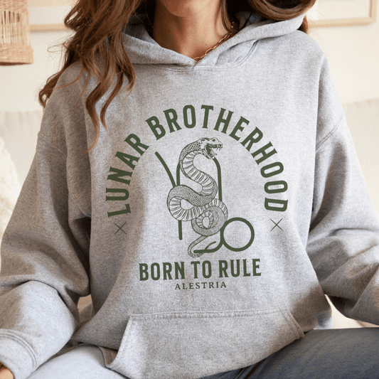 Ryder Draconis Lunar Brotherhood Hoodie - The Bean Workshop - hoodie, twin sisters, zodiac academy
