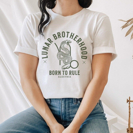 Ryder Draconis Lunar Brotherhood T-Shirt - The Bean Workshop - t-shirt, tee, twin sisters, zodiac academy