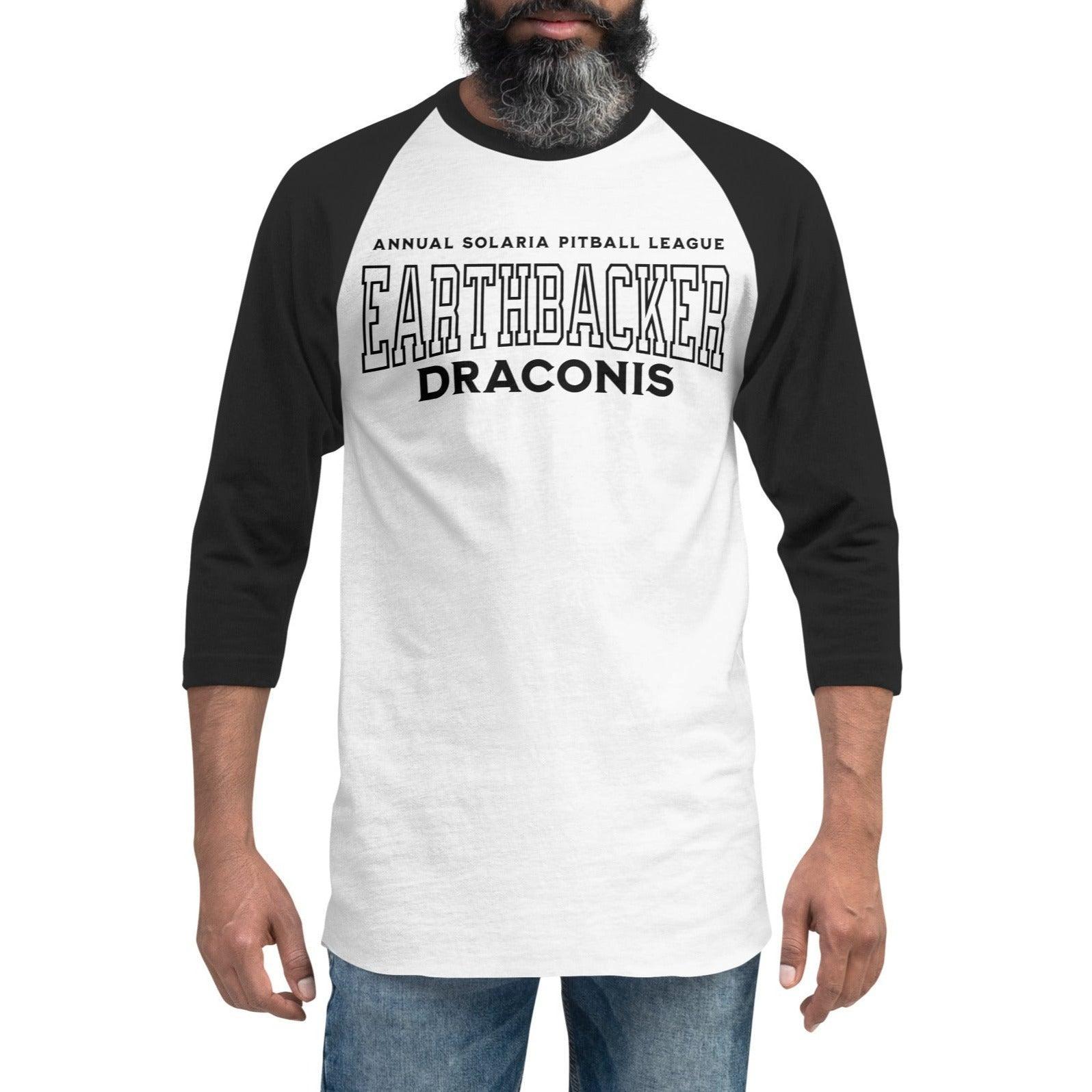 Ryder Draconis Pitball League Raglan Shirt - The Bean Workshop - raglan shirt, twin sisters, zodiac academy