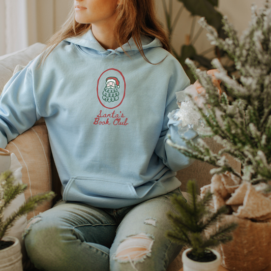 Santa's Book Club Hoodie