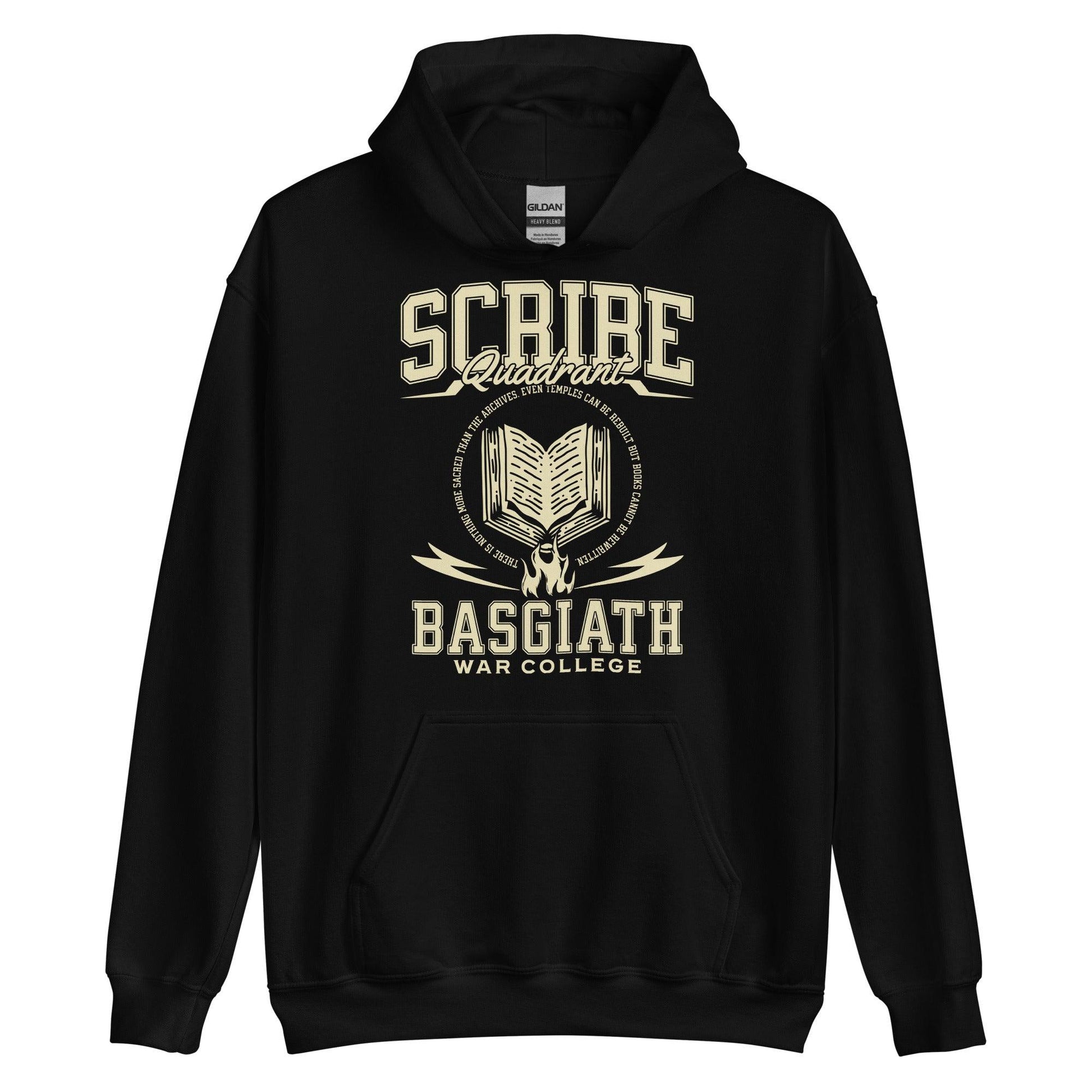 Scribe Quadrant Hoodie - The Bean Workshop - Fourth Wing, hoodie, Rebecca Yarros, Scribe Quadrant, The Empyrean