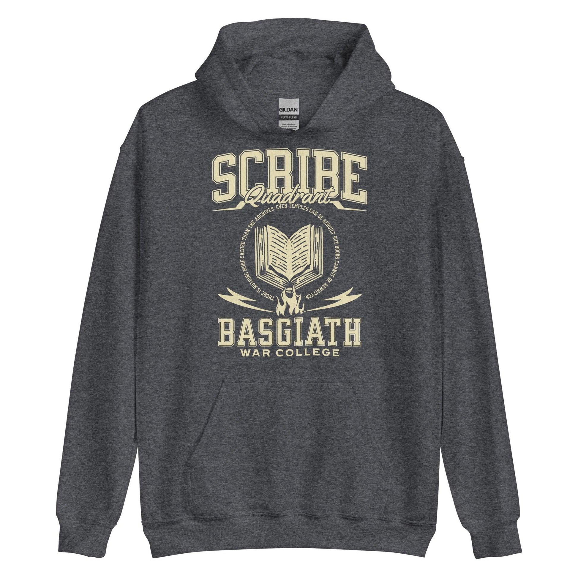 Scribe Quadrant Hoodie - The Bean Workshop - Fourth Wing, hoodie, Rebecca Yarros, Scribe Quadrant, The Empyrean