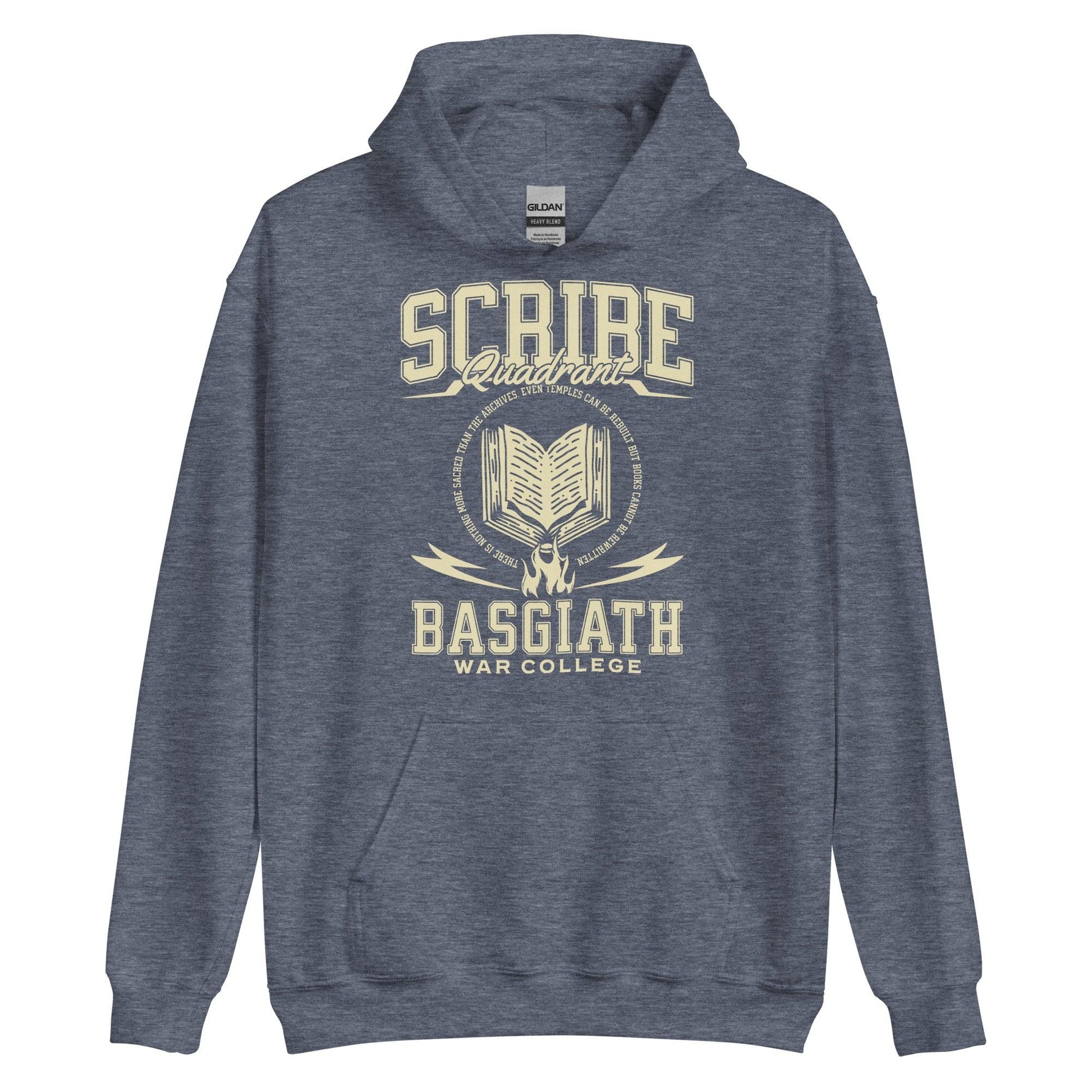 Scribe Quadrant Hoodie - The Bean Workshop - Fourth Wing, hoodie, Rebecca Yarros, Scribe Quadrant, The Empyrean