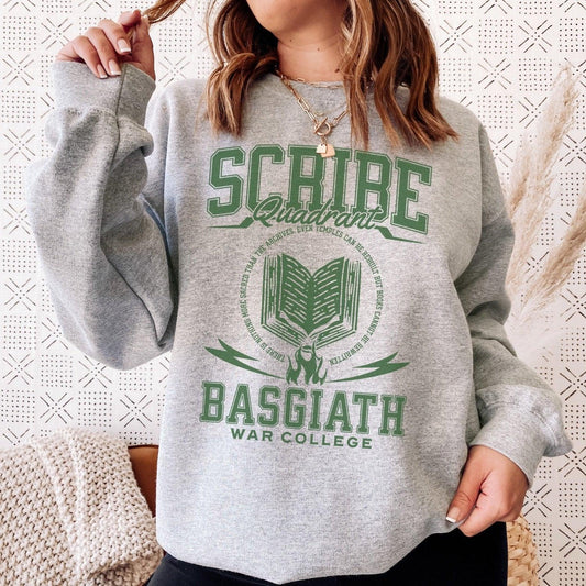 Scribe Quadrant Sweatshirt - The Bean Workshop - fourth wing, rebecca yarros, sweatshirt