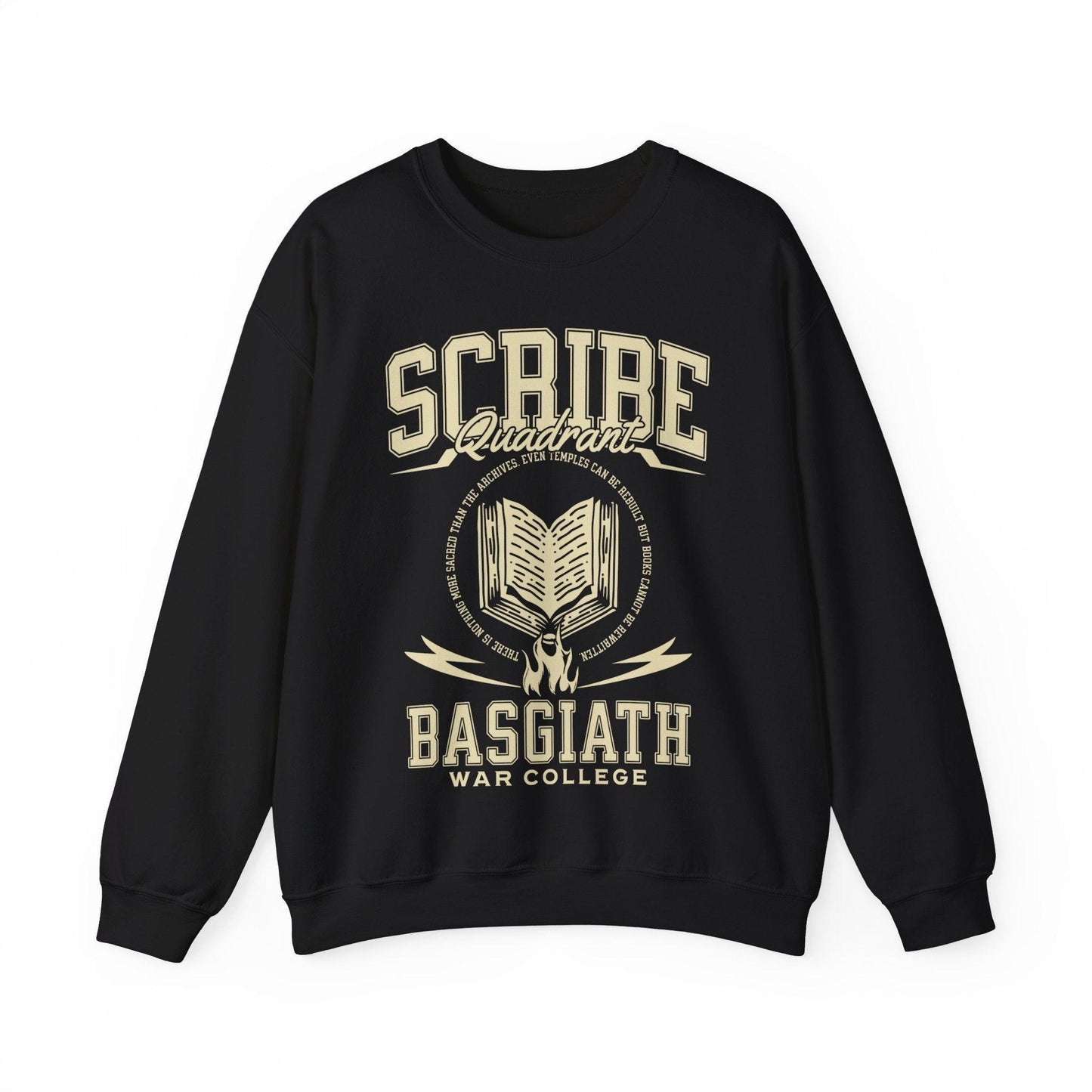 Scribe Quadrant Sweatshirt - The Bean Workshop - fourth wing, rebecca yarros, sweatshirt