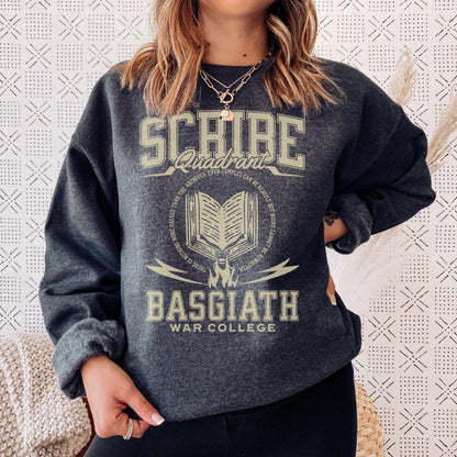 Scribe Quadrant Sweatshirt - The Bean Workshop - fourth wing, rebecca yarros, sweatshirt
