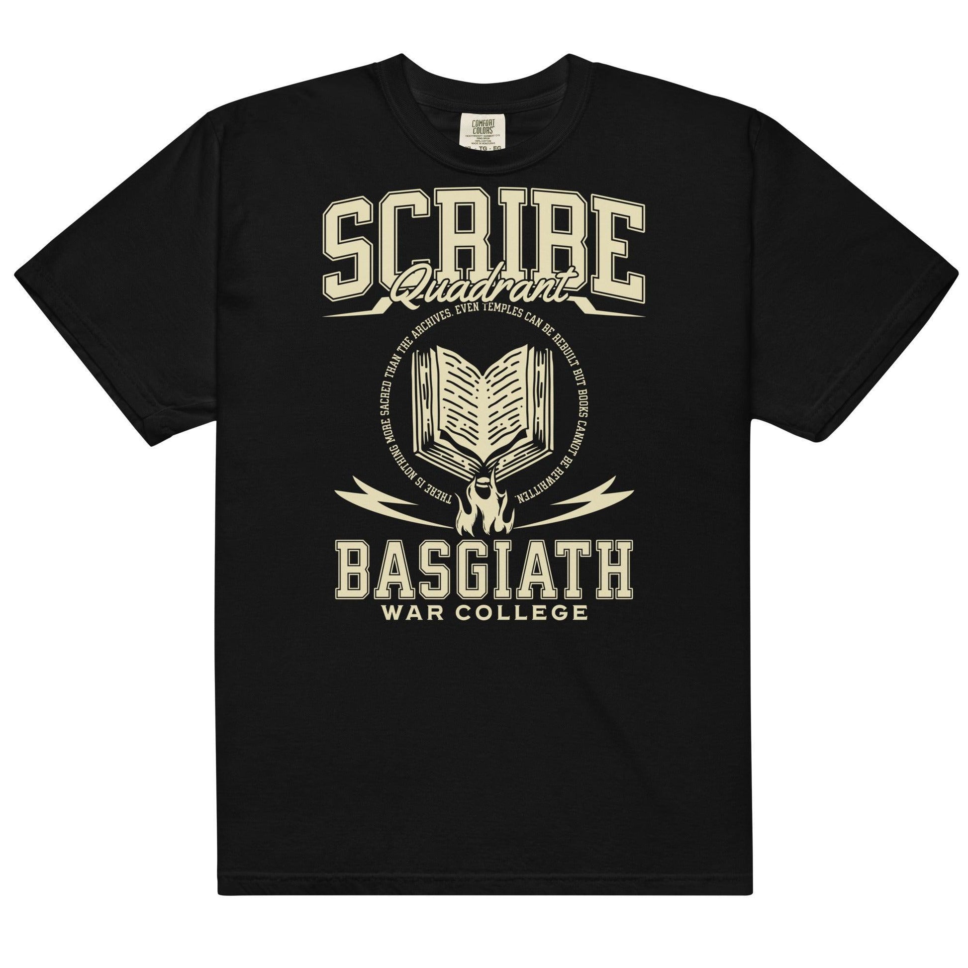 Scribe Quadrant Tee Shirt - The Bean Workshop - box tee, fourth wing, rebecca yarros