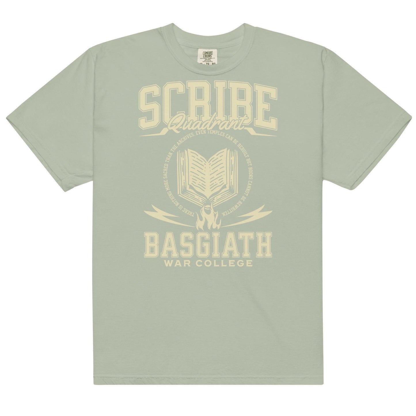 Scribe Quadrant Tee Shirt - The Bean Workshop - box tee, fourth wing, rebecca yarros
