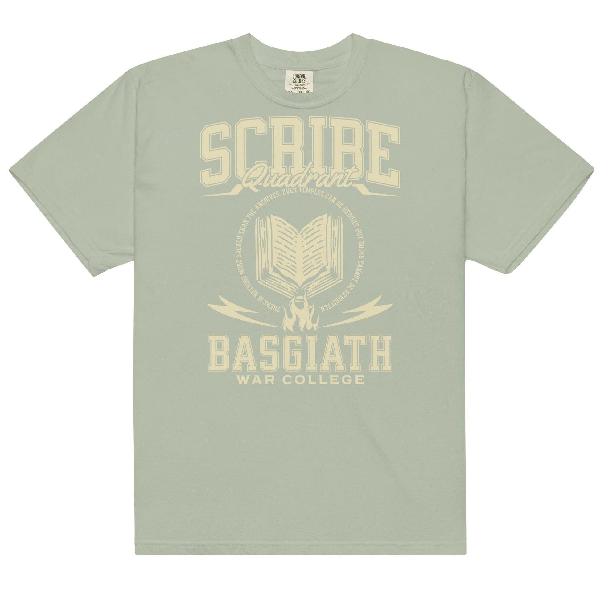 Scribe Quadrant Tee Shirt - The Bean Workshop - box tee, fourth wing, rebecca yarros