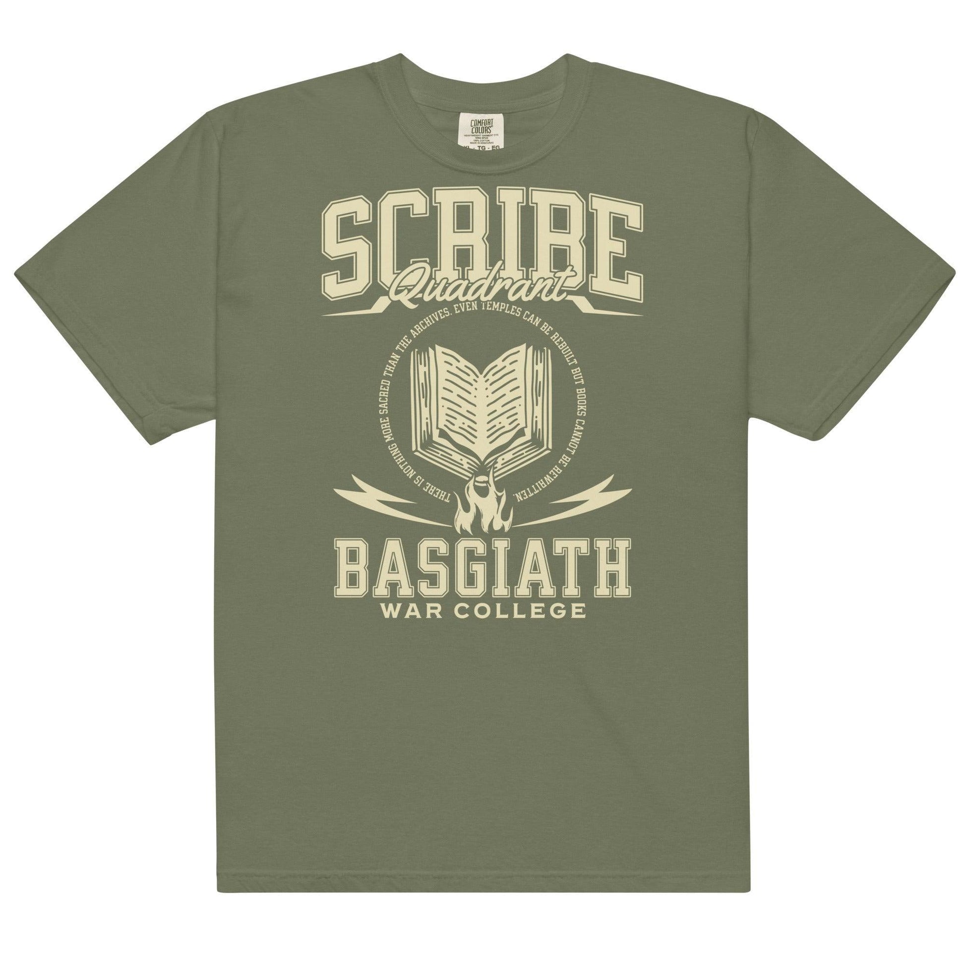 Scribe Quadrant Tee Shirt - The Bean Workshop - box tee, fourth wing, rebecca yarros