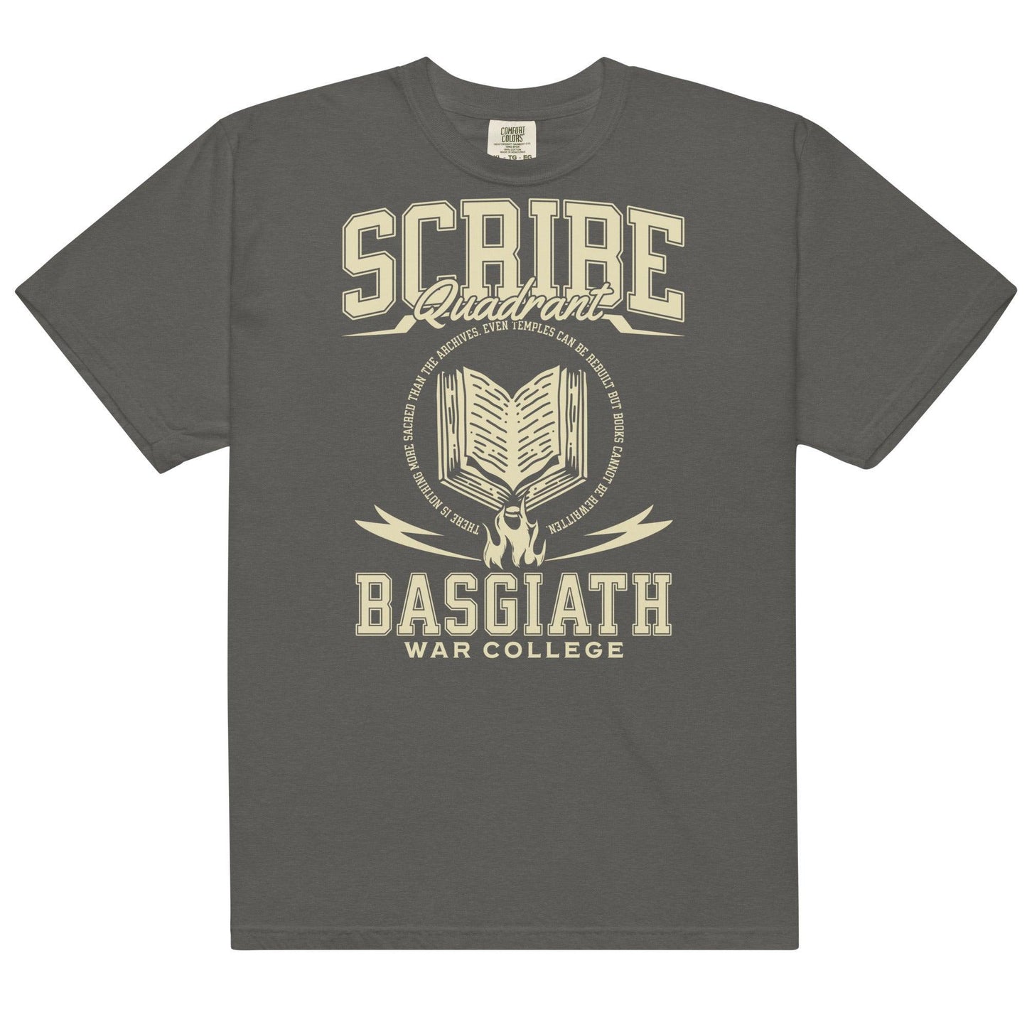 Scribe Quadrant Tee Shirt - The Bean Workshop - box tee, fourth wing, rebecca yarros