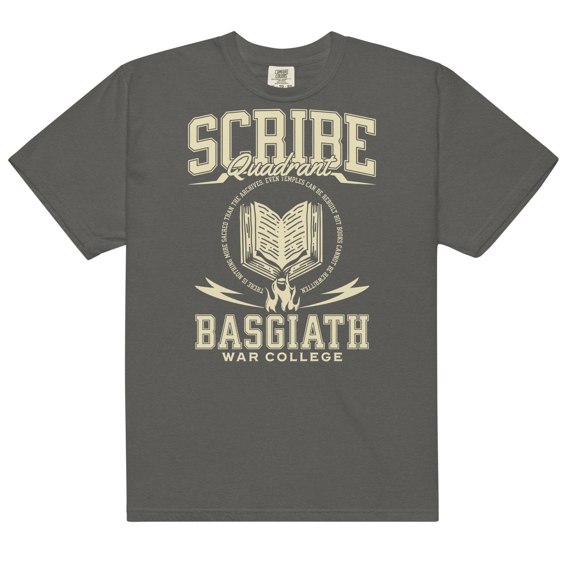 Scribe Quadrant Tee Shirt - The Bean Workshop - box tee, fourth wing, rebecca yarros