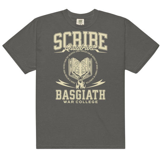 Scribe Quadrant Tee Shirt - The Bean Workshop - box tee, fourth wing, rebecca yarros