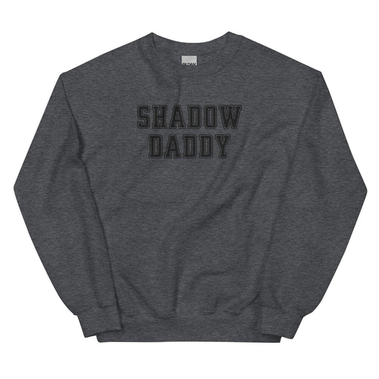 Shadow Daddy Embroidered Sweatshirt - The Bean Workshop - book lover, bookish, emnbroidered, sweatshirt