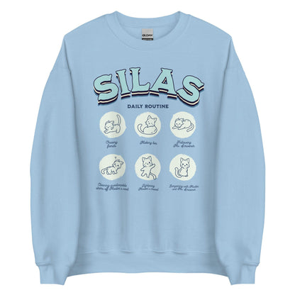 Silas Daily Routine Sweatshirt - The Bean Workshop - margaret rogerson, sorcery of thorns, sweatshirt