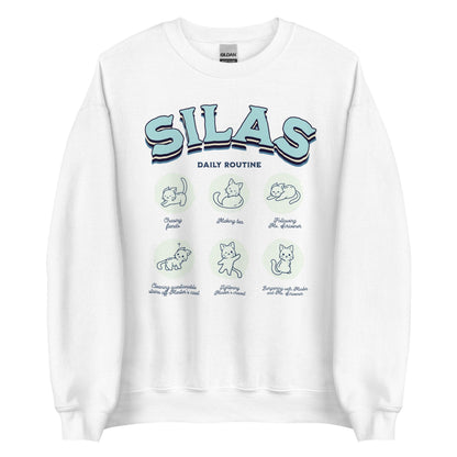 Silas Daily Routine Sweatshirt - The Bean Workshop - margaret rogerson, sorcery of thorns, sweatshirt