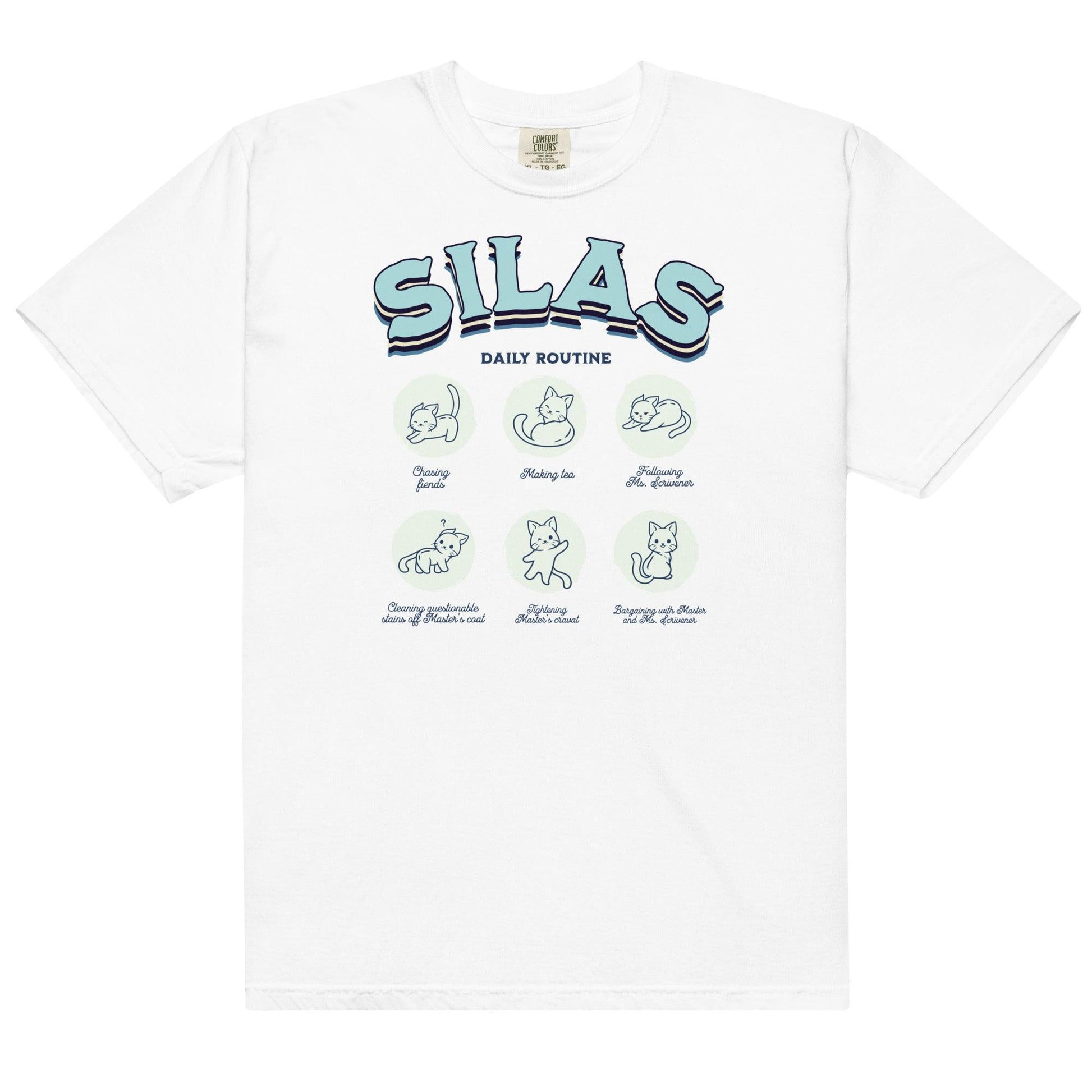 Silas Daily Routine Tee Shirt - The Bean Workshop - box tee, margaret rogerson, sorcery of thorns