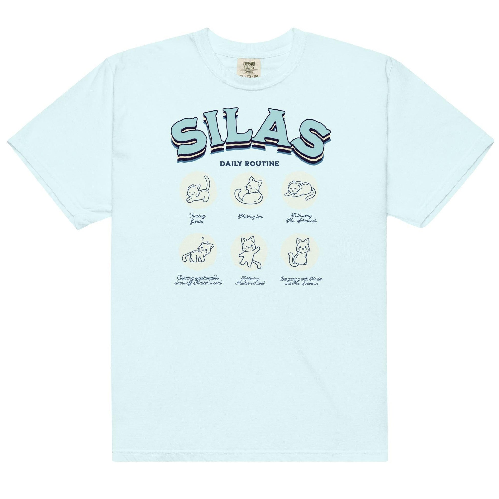 Silas Daily Routine Tee Shirt - The Bean Workshop - box tee, margaret rogerson, sorcery of thorns