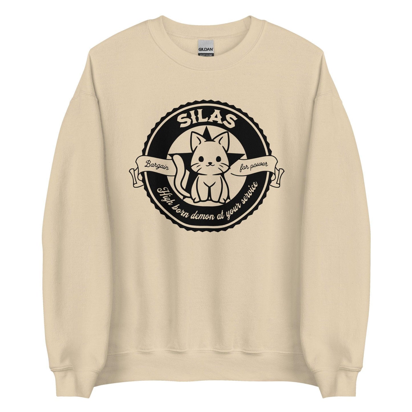 Silas Sweatshirt - The Bean Workshop - margaret rogerson, sorcery of thorns, sweatshirt