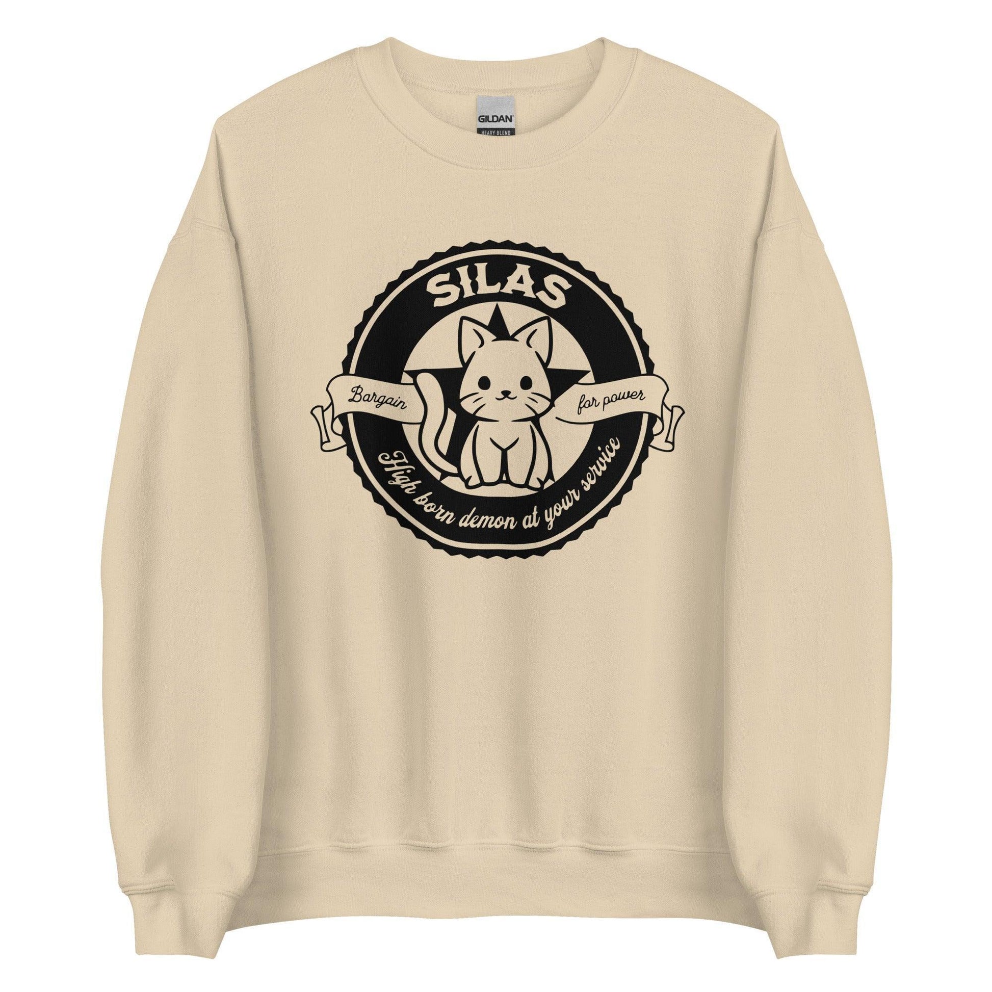 Silas Sweatshirt - The Bean Workshop - margaret rogerson, sorcery of thorns, sweatshirt