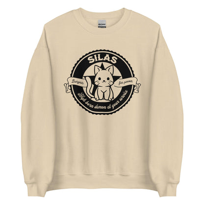 Silas Sweatshirt - The Bean Workshop - margaret rogerson, sorcery of thorns, sweatshirt