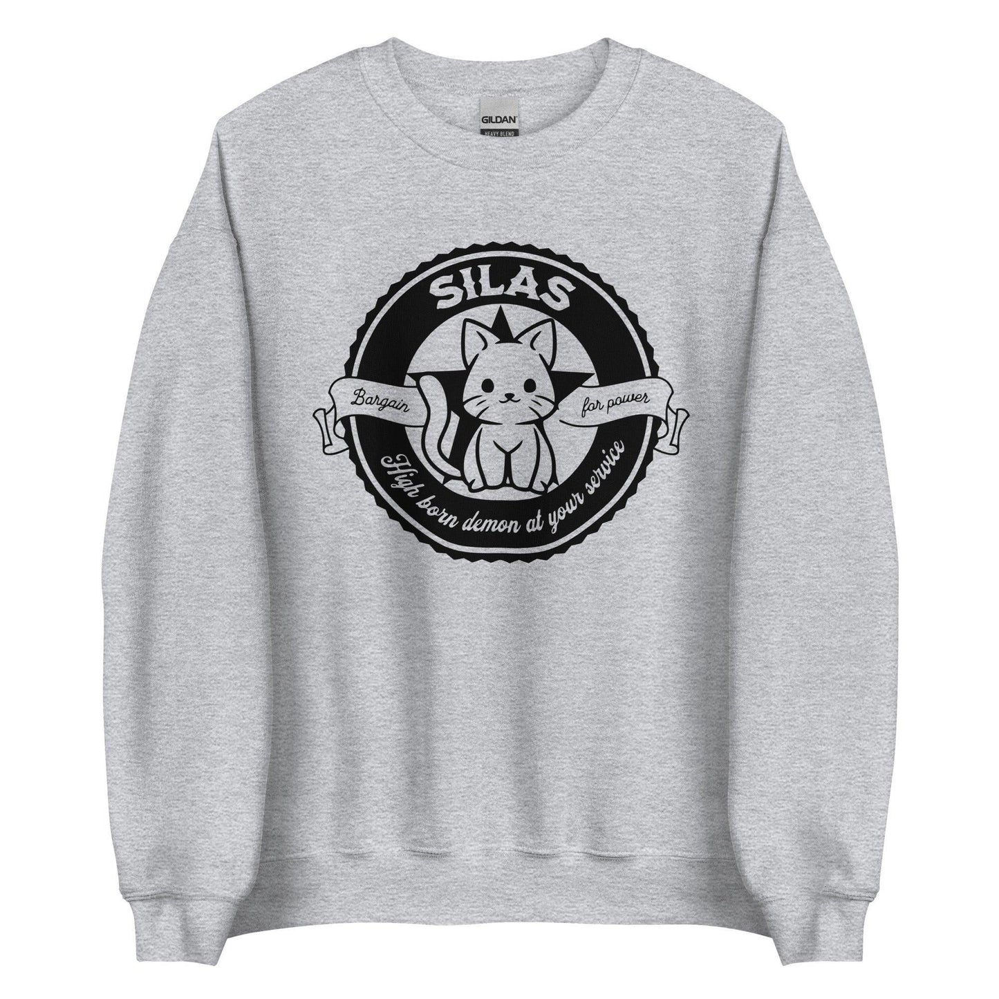 Silas Sweatshirt - The Bean Workshop - margaret rogerson, sorcery of thorns, sweatshirt