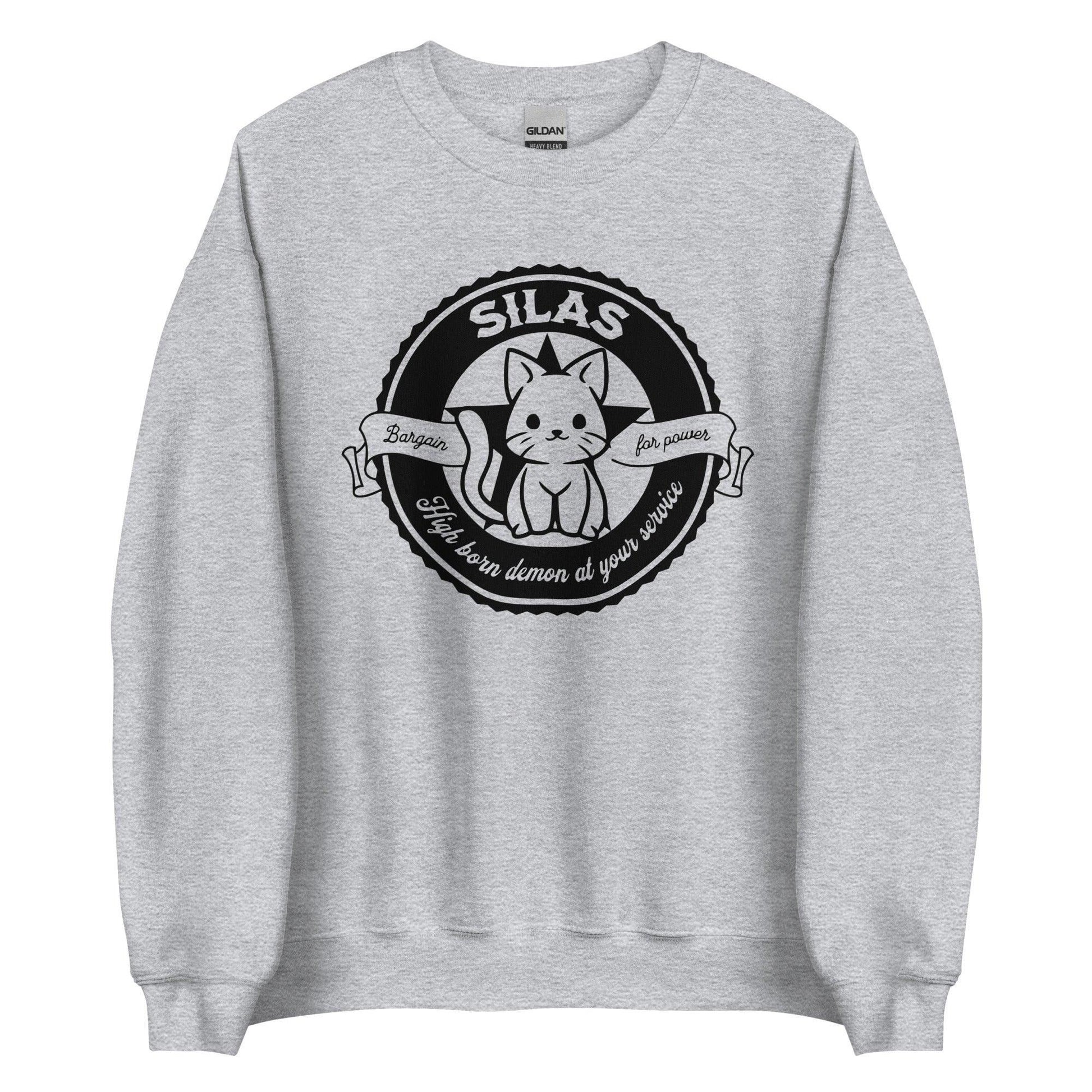 Silas Sweatshirt - The Bean Workshop - margaret rogerson, sorcery of thorns, sweatshirt