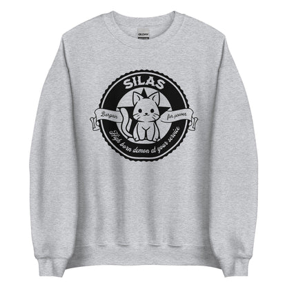 Silas Sweatshirt - The Bean Workshop - margaret rogerson, sorcery of thorns, sweatshirt