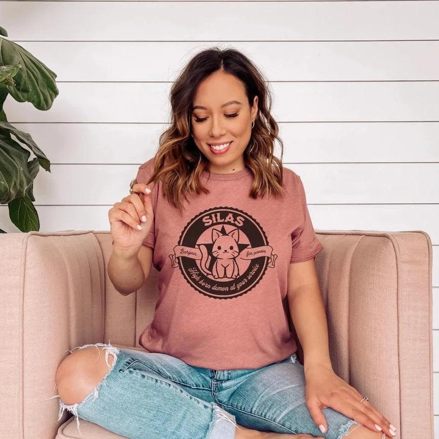 Silas T-Shirt - The Bean Workshop - margaret rogerson, sorcery of thorns, t-shirt