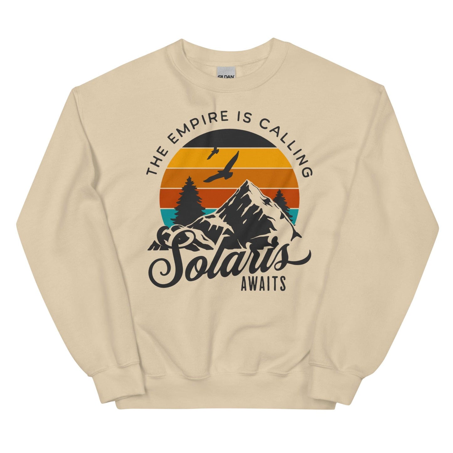 Solaris Awaits Sweatshirt - The Bean Workshop - air awakens, elise kova, sweatshirt