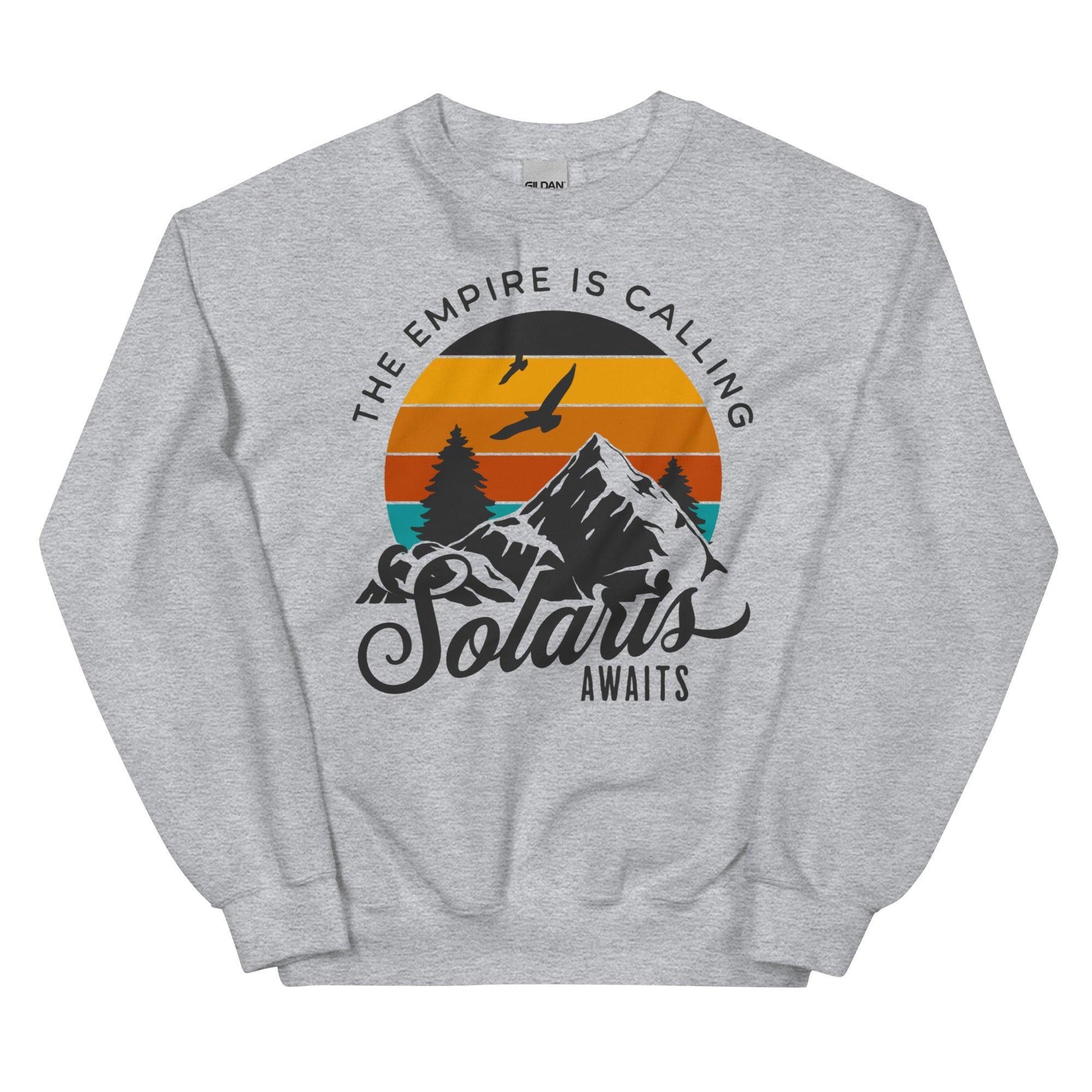 Solaris Awaits Sweatshirt - The Bean Workshop - air awakens, elise kova, sweatshirt