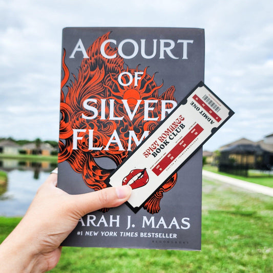 Spicy Romance Book Club Bookmark - The Bean Workshop - book club, bookmark, spicy romance