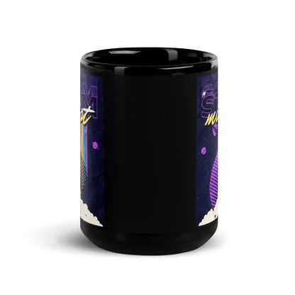 STEM-Minist Black Glossy Mug - The Bean Workshop - Ali Hazelwood, Black mug, Bookish Accessories, coffee mug, Love Theoretically, mug, STEM