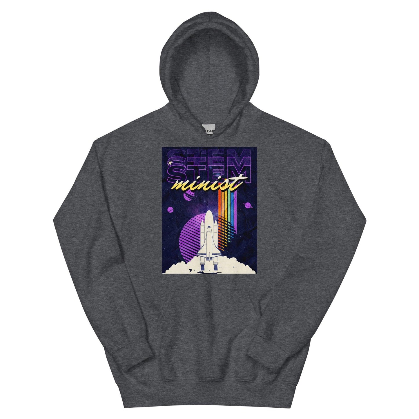 STEM-Minist Hoodie - The Bean Workshop - ali hazelwood, hoodie, love on the brain, the love hypothesis