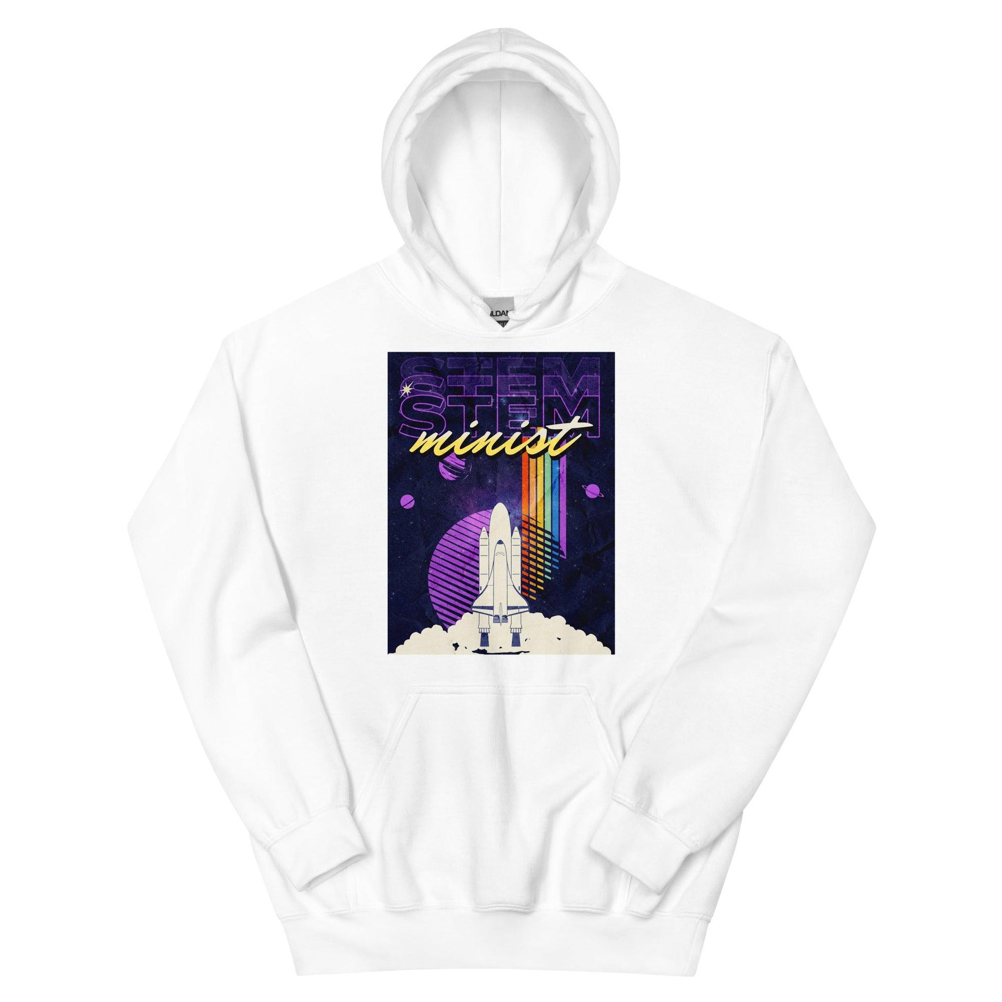 STEM-Minist Hoodie - The Bean Workshop - ali hazelwood, hoodie, love on the brain, the love hypothesis