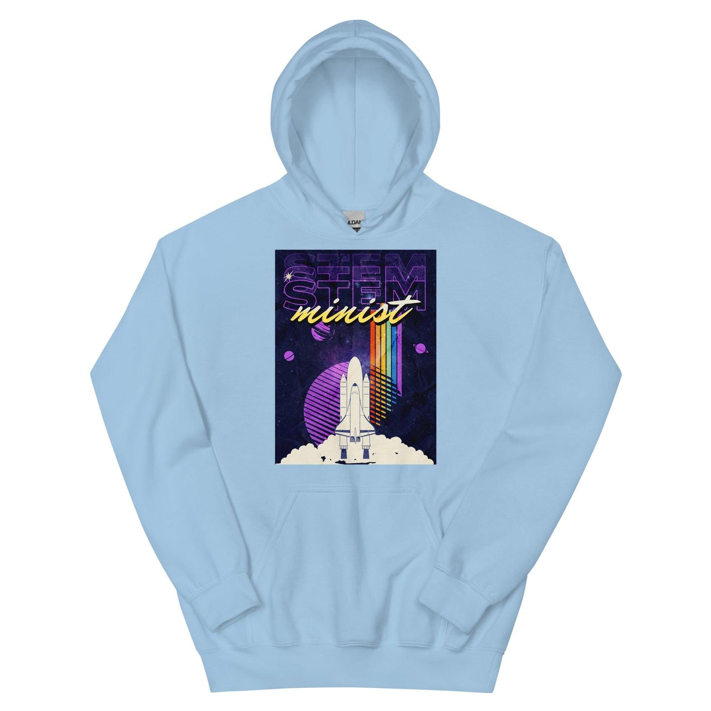 STEM-Minist Hoodie - The Bean Workshop - ali hazelwood, hoodie, love on the brain, the love hypothesis