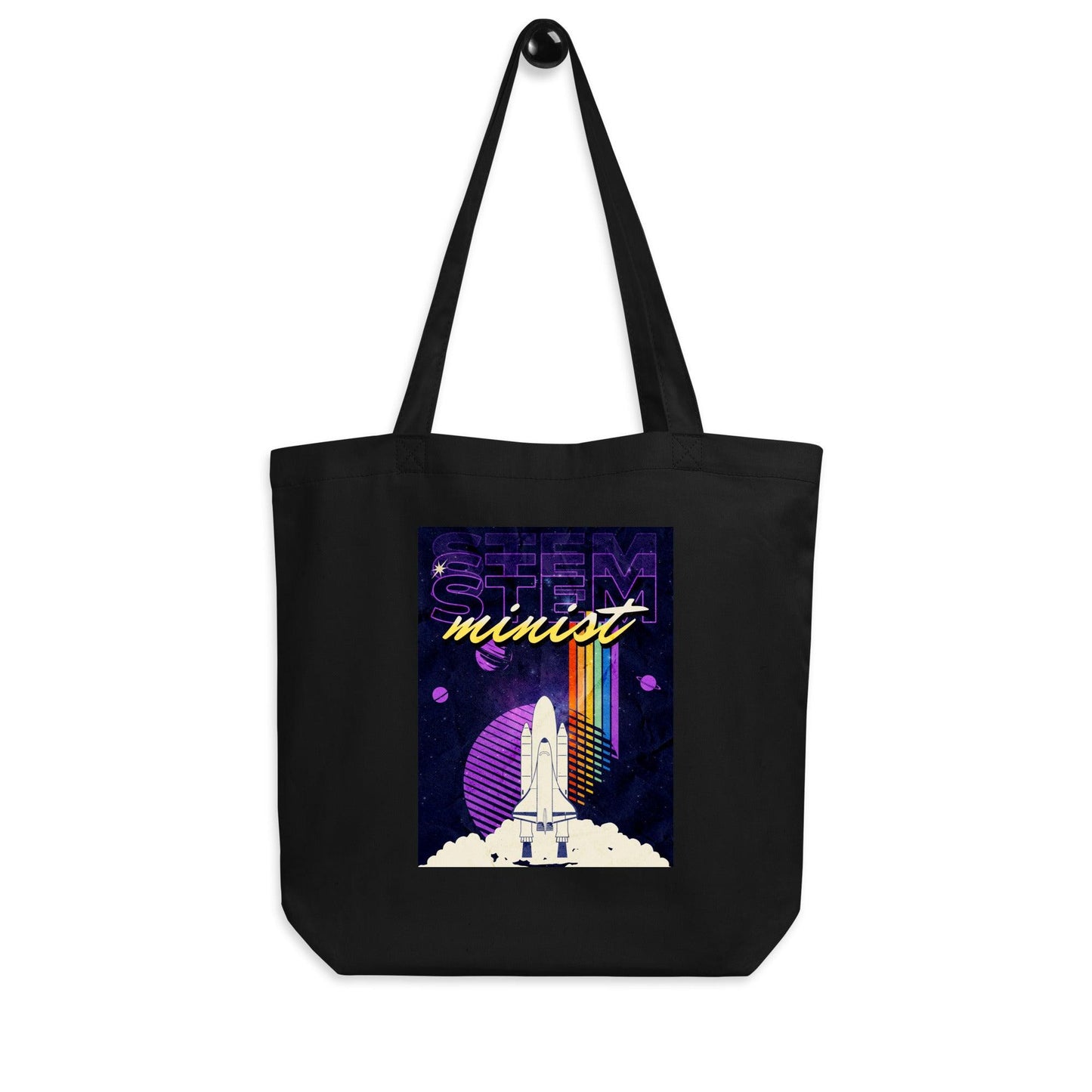 STEM-Minist Organic Cotton Twill Tote Bag - The Bean Workshop - Ali Hazelwood, Bookish Accessories, STEM, the love hypothesis, tote, tote bag