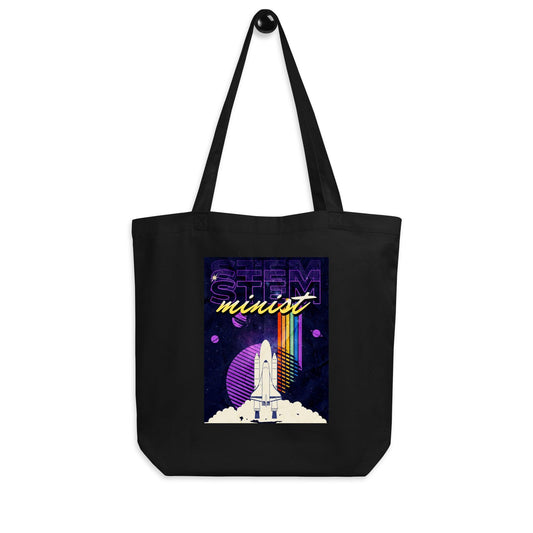 STEM-Minist Organic Cotton Twill Tote Bag - The Bean Workshop - Ali Hazelwood, Bookish Accessories, STEM, the love hypothesis, tote, tote bag