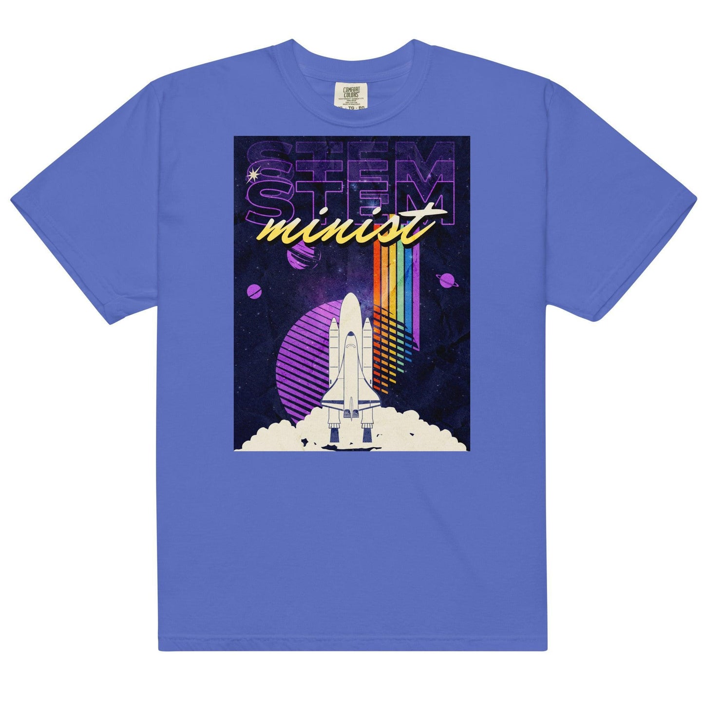 STEM-Minist Tee Shirt - The Bean Workshop - ali hazelwood, box tee, love on the brain, olive smith, the love hypothesis