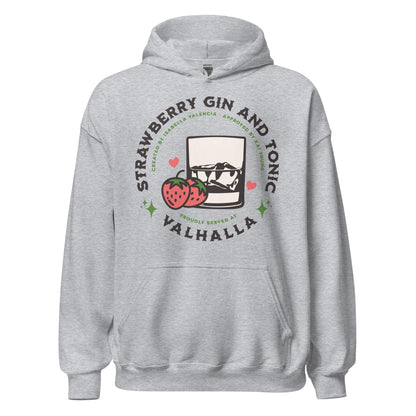 Strawberry Gin and Tonic Isabella and Kai Hoodie - The Bean Workshop - Ana Huang, hoodie, Isabella and Kai, Kings of Sin, strawberry gin and tonic