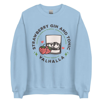 Strawberry Gin and Tonic Isabella and Kai Sweatshirt - The Bean Workshop - ana huang, kings of sin, sweatshirt