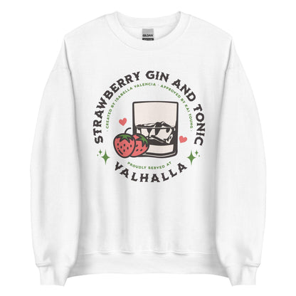 Strawberry Gin and Tonic Isabella and Kai Sweatshirt - The Bean Workshop - ana huang, kings of sin, sweatshirt