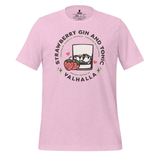 Strawberry Gin and Tonic Isabella and Kai T-Shirt - The Bean Workshop - ana huang, kings of sin, t-shirt